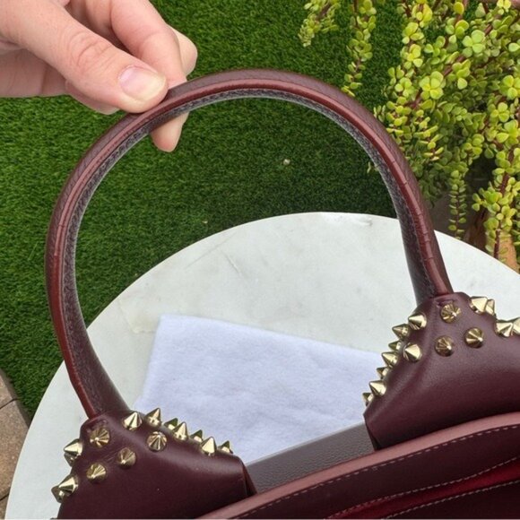 Christian Louboutin Spiked Leather Eloise Tote - Picture 8 of 16